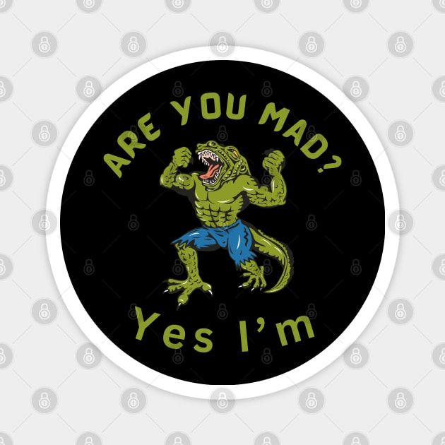 Are you mad? yes I'm Magnet by Jackystore